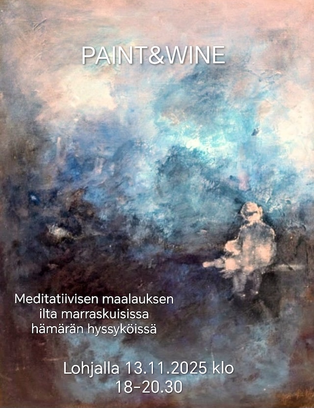 Meditatiivisen maalauksen ilta Lohjalla 13.11.2025